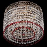 Люстра Венеция Капель №2 красная в Новокузнецке