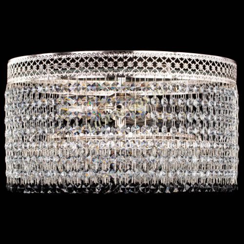 Люстра Венеция Капель №3 черная в Новокузнецке Гусь Хрустальный