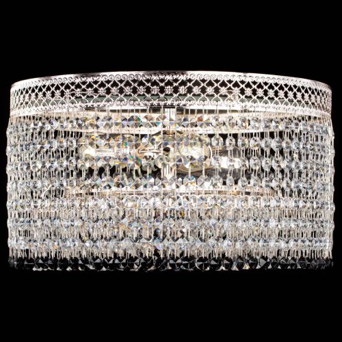 Люстра Венеция Капель №3 черная в Новокузнецке Гусь Хрустальный