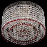 Люстра Венеция Капель №3 красная в Новокузнецке