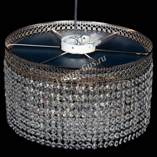 Люстра Венеция Капель №3 красная в Новокузнецке Гусь Хрустальный