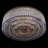 Люстра Венеция Капель №8 оптикон синяя в Новокузнецке