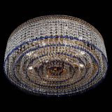 Люстра Венеция Капель №8 оптикон синяя в Новокузнецке