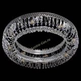 Люстра Венеция Кольцо №8 пластинка фиолетовая в Новокузнецке