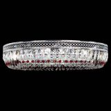 Люстра Венеция Кольцо №8 пластинка красная в Новокузнецке