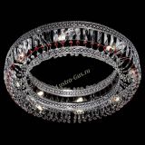 Люстра Венеция Кольцо №8 пластинка красная в Новокузнецке