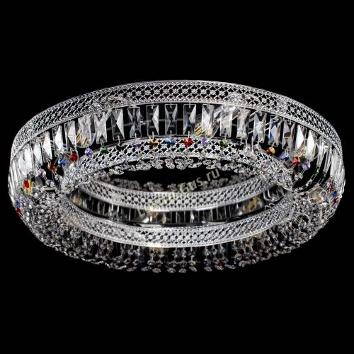 Люстра Венеция Кольцо №8 пластинка разноцветная в Новокузнецке Гусь Хрустальный