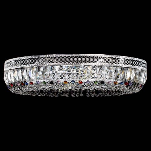 Люстра Венеция Кольцо №8 пластинка разноцветная в Новокузнецке Гусь Хрустальный