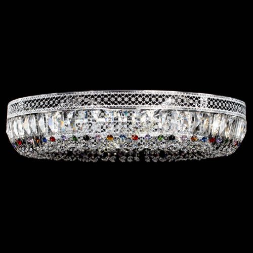 Люстра Венеция Кольцо №8 пластинка разноцветная в Новокузнецке Гусь Хрустальный