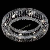 Люстра Венеция Кольцо №8 пластинка розовая в Новокузнецке