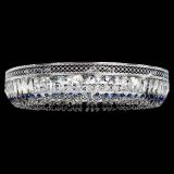 Люстра Венеция Кольцо №8 пластинка синяя в Новокузнецке Люстра Венеция Кольцо №8 пластинка синяя в Новокузнецке