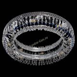 Люстра Венеция Кольцо №8 пластинка синяя в Новокузнецке Люстра Венеция Кольцо №8 пластинка синяя в Новокузнецке