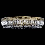 Люстра Венеция Кольцо №8 пластинка под бронзу Черная в Новокузнецке