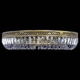 Люстра Венеция Кольцо №8 пластинка под бронзу Фиолетовая в Новокузнецке