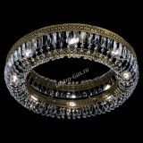 Люстра Венеция Кольцо №8 пластинка под бронзу Фиолетовая в Новокузнецке