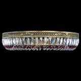 Люстра Венеция Кольцо №8 пластинка под бронзу Красная в Новокузнецке