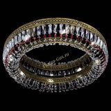 Люстра Венеция Кольцо №8 пластинка под бронзу Красная в Новокузнецке