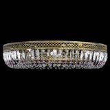 Люстра Венеция Кольцо №8 пластинка под бронзу Розовая в Новокузнецке