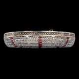 Люстра Венеция Кольцо №8 красное в Новокузнецке Люстра Венеция Кольцо №8 красное в Новокузнецке