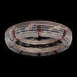 Люстра Венеция Кольцо №8 красное в Новокузнецке Люстра Венеция Кольцо №8 красное в Новокузнецке