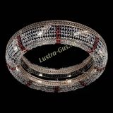 Люстра Венеция Кольцо №8 красное в Новокузнецке Люстра Венеция Кольцо №8 красное в Новокузнецке