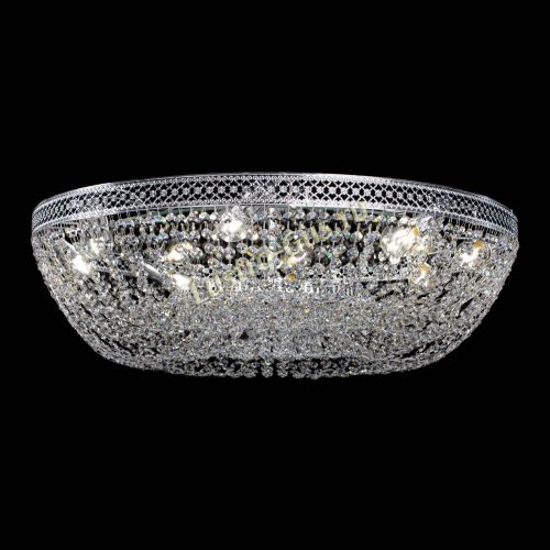 Люстра Венеция Кольцо конус №8 в Новокузнецке Гусь Хрустальный