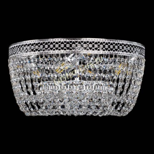 Люстра Венеция Кольцо конус 400 мм в Новокузнецке Гусь Хрустальный