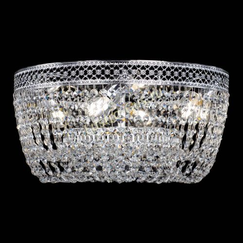 Люстра Венеция Кольцо конус 400 мм в Новокузнецке Гусь Хрустальный