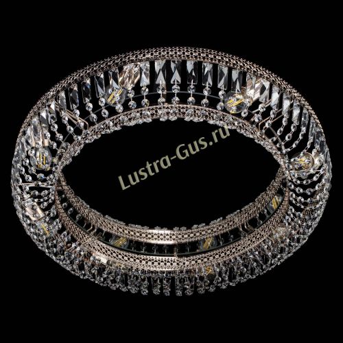 Люстра Венеция Кольцо пластинка №8 в Новокузнецке Гусь Хрустальный