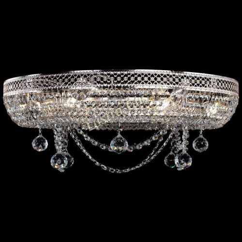 Люстра Венеция Кольцо шар в Новокузнецке Гусь Хрустальный