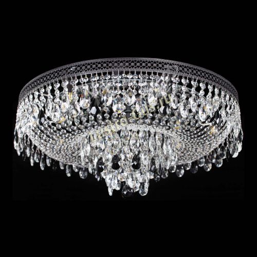 Люстра Венеция Кольцо Черная №8 черная в Новокузнецке Гусь Хрустальный