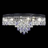 Люстра Венеция Кольцо Черная №8 фиолетовая в Новокузнецке