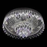 Люстра Венеция Кольцо Черная №8 фиолетовая в Новокузнецке