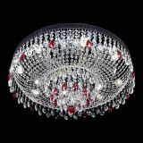 Люстра Венеция Кольцо Черная №8 красная в Новокузнецке