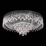 Люстра Венеция Кольцо Черная №8 розовая в Новокузнецке Люстра Венеция Кольцо Черная №8 розовая в Новокузнецке