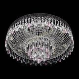 Люстра Венеция Кольцо Черная №8 розовая в Новокузнецке Люстра Венеция Кольцо Черная №8 розовая в Новокузнецке