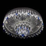 Люстра Венеция Кольцо Черная №8 синяя в Новокузнецке Люстра Венеция Кольцо Черная №8 синяя в Новокузнецке