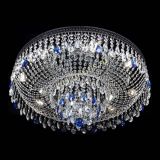 Люстра Венеция Кольцо Черная №8 синяя в Новокузнецке Люстра Венеция Кольцо Черная №8 синяя в Новокузнецке