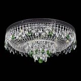 Люстра Венеция Кольцо Черная №8 зеленая в Новокузнецке Люстра Венеция Кольцо Черная №8 зеленая в Новокузнецке