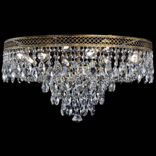 Люстра Венеция Кольцо журавлик №8 под бронзу в Новокузнецке Гусь Хрустальный