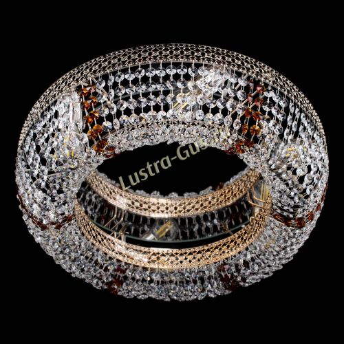 Люстра Венеция Кольцо чайная в Новокузнецке Гусь Хрустальный