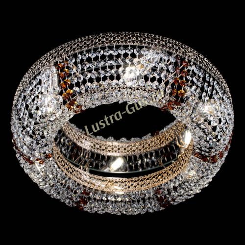 Люстра Венеция Кольцо чайная в Новокузнецке Гусь Хрустальный