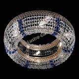 Люстра Венеция Кольцо синяя в Новокузнецке