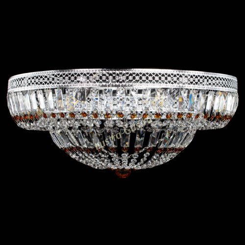 Люстра Венеция Купол пластинка 600 Чайная в Новокузнецке Гусь Хрустальный