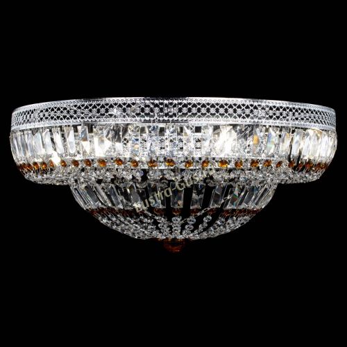 Люстра Венеция Купол пластинка 600 Чайная в Новокузнецке Гусь Хрустальный