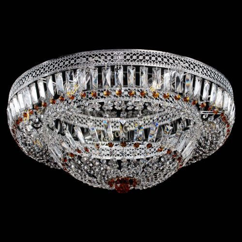 Люстра Венеция Купол пластинка 600 Чайная в Новокузнецке Гусь Хрустальный