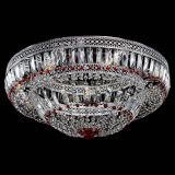 Люстра Венеция Купол пластинка 600 Красная в Новокузнецке Люстра Венеция Купол пластинка 600 Красная в Новокузнецке