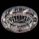 Люстра Венеция Купол пластинка 600 Красная в Новокузнецке Люстра Венеция Купол пластинка 600 Красная в Новокузнецке