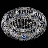 Люстра Венеция Купол пластинка 600 Синяя в Новокузнецке Люстра Венеция Купол пластинка 600 Синяя в Новокузнецке