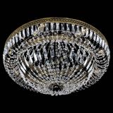 Люстра Венеция Купол пластинка под бронзу Черная в Новокузнецке